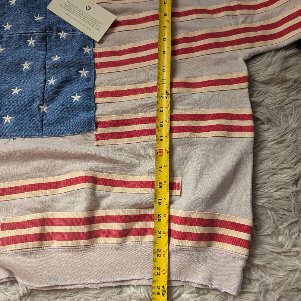 NWT Free People X Tricia Fix Stripes And Stars Pullover - Picture 11 of 15